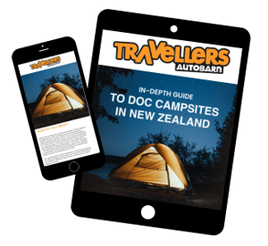 Guide to Best DOC Campsites in NZ - Front Cover